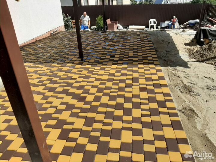 Тротуарная плитка под ключ
