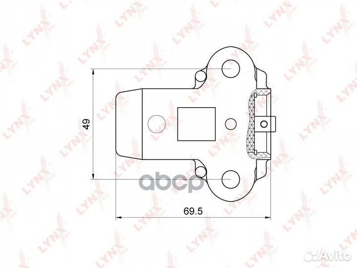 Натяжитель ремня грм PT1029 lynxauto