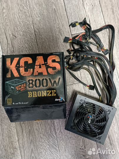 Блок питания kcas 800w 80 bronze plus