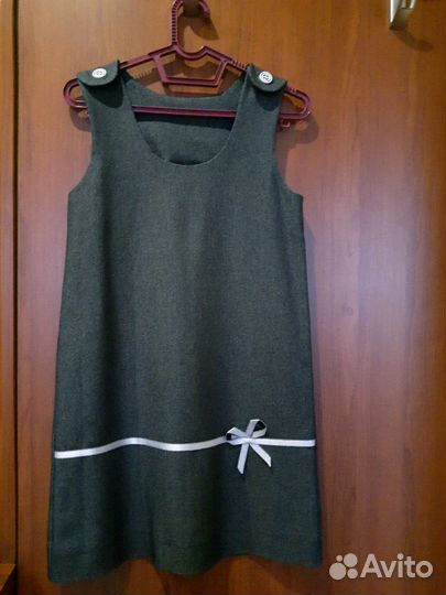 Сарафан для школы рост 128