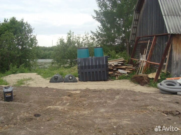 Установка септика под ключ