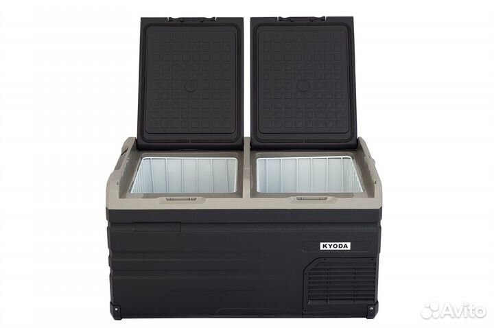 Автохолодильник Kyoda двухкамерный 75л