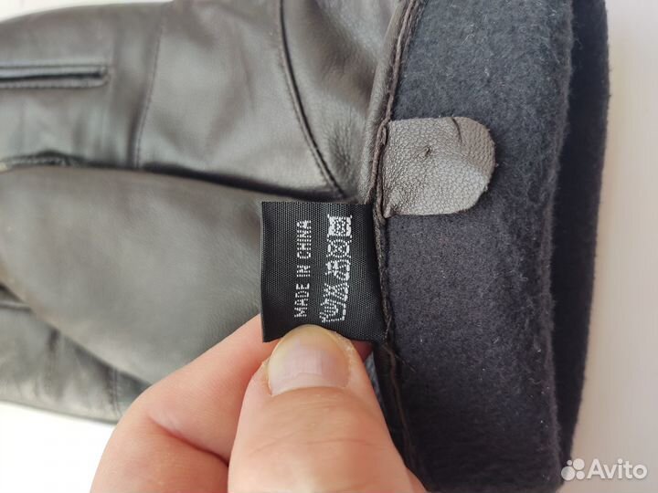 Перчатки мужские кожаные Alpineswiss Размер L