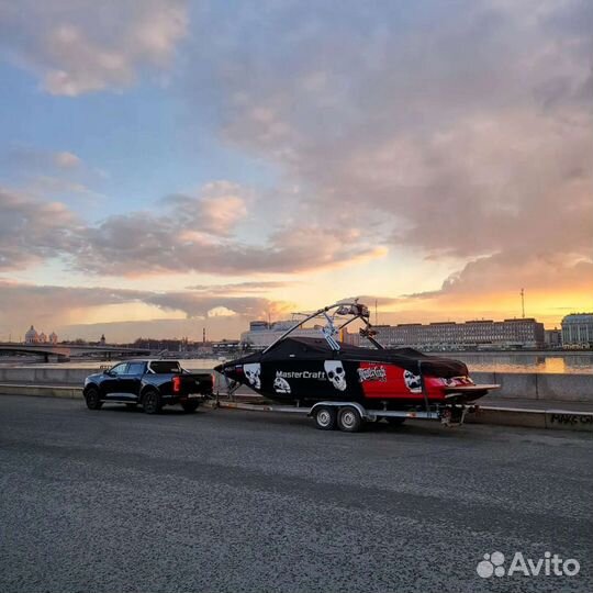 Перевозка катеров, яхты, фудтрака, прицепа BE