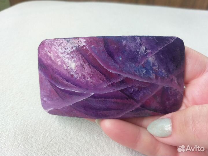 Заколка для волос в стиле Mineral Art