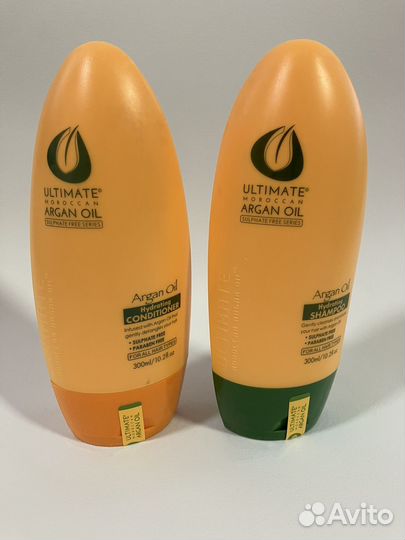 Шампунь+бальзам Ultimate Moroccan Argan Oil