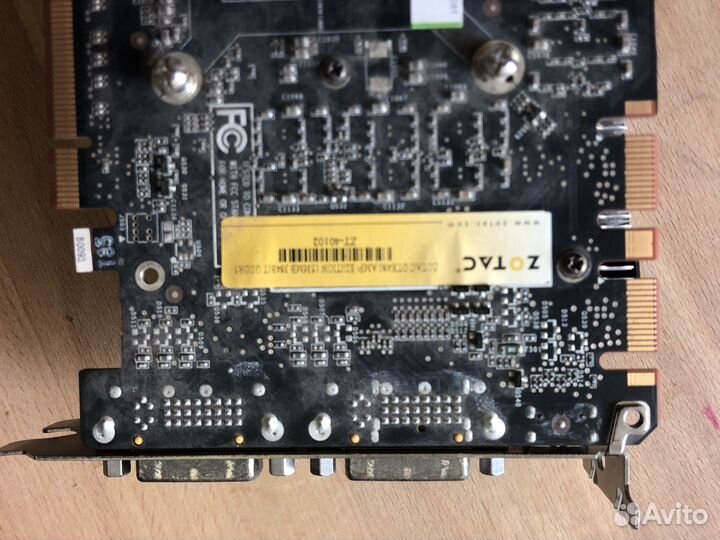 Видеокарта GTX 480