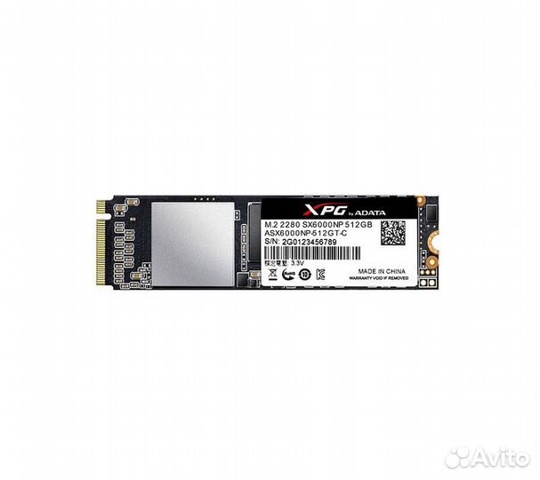 Накопитель SSD A-Data PCI-E x2 512Gb ASX6000PNP-51