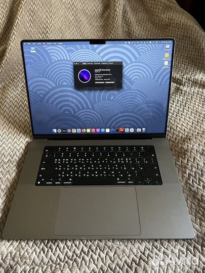 Apple MacBook Pro 16 M1 PRO 10 16GB 512SSD