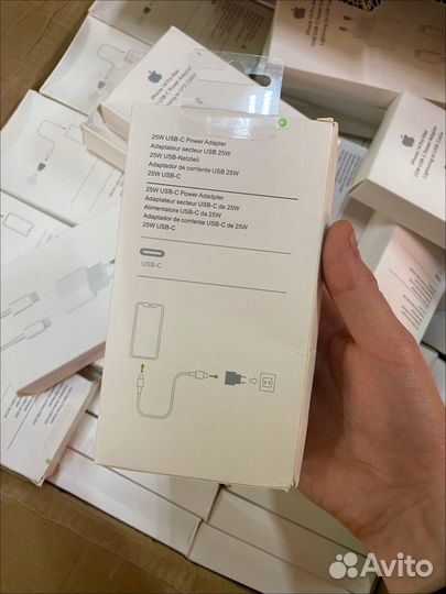 Зарядка на iPhone (блок + кабель) 25w