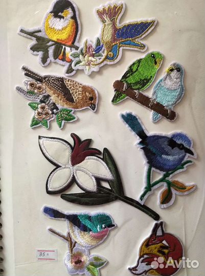 Аппликация наклейка на одежду