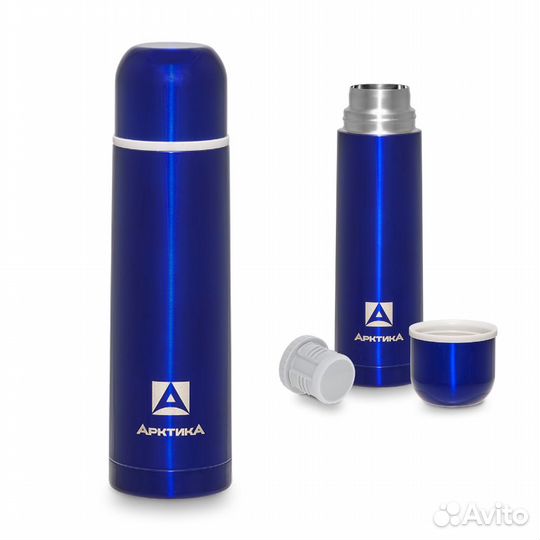 102-500-BL Термос Арктика питьевой 0,5л. (синий)