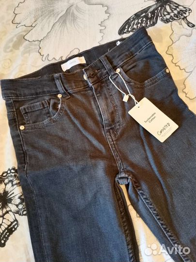 Джинсы для девочки mango 140см новые