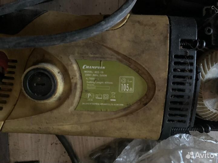 Пила электрическая champion