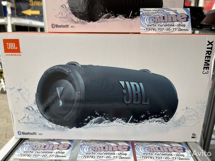 Колонка JBL Xtreme 3 blue