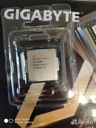 Комплект h510 + i5 10400F + 16 gb