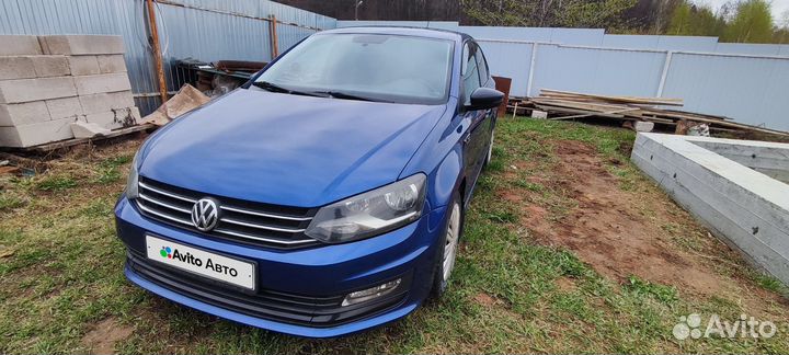 Volkswagen Polo 1.6 AT, 2017, 123 245 км