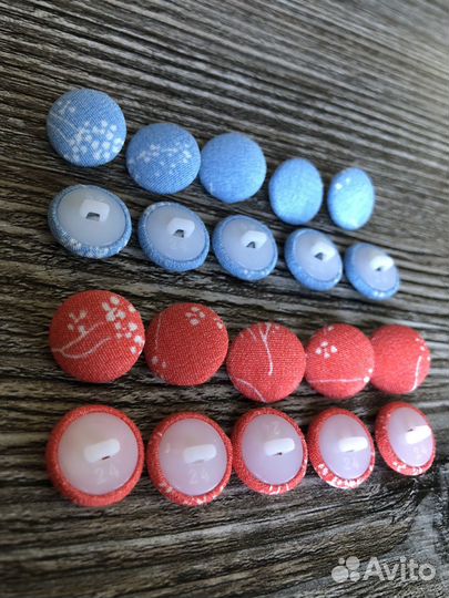 Обтяжка пуговиц и кнопок. Установка люверсов