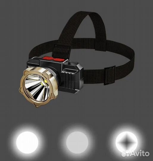 Налобный фонарь новый