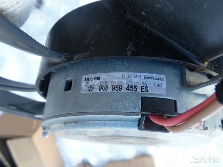 Вентилятор Skoda Octavia