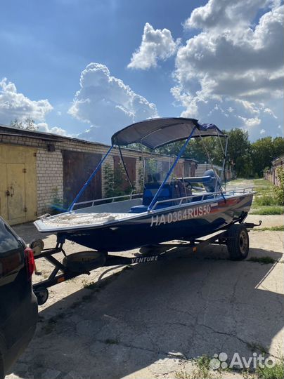 Катер altan 490 с мотором yamaha 50