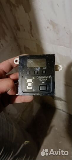 Блок парктроника,центральная панель