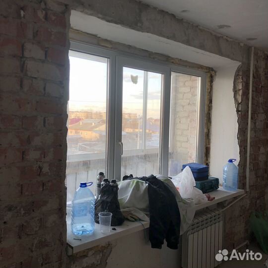 Окна лоджия, окно, входная дверь, балконная дверь