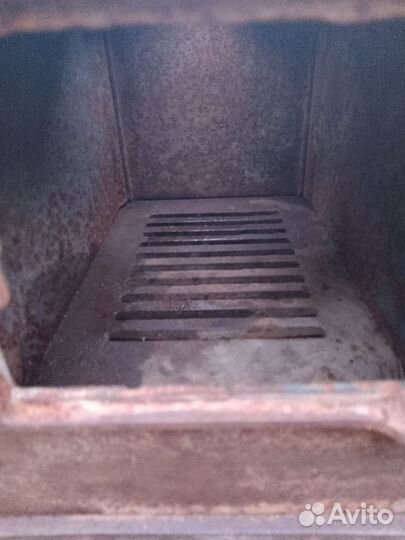 Печь буржуйка чугунная разборная СССР