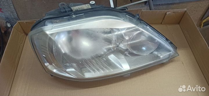Фара renault logan 1 рестайлинг
