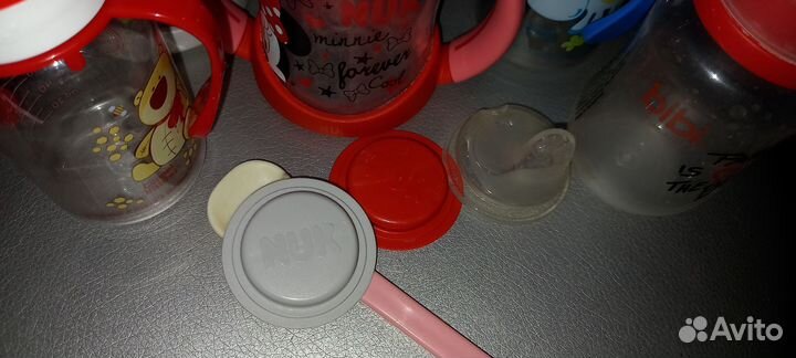 Бутылочки для кормления nuk, canpol, bibi б/у 5 шт