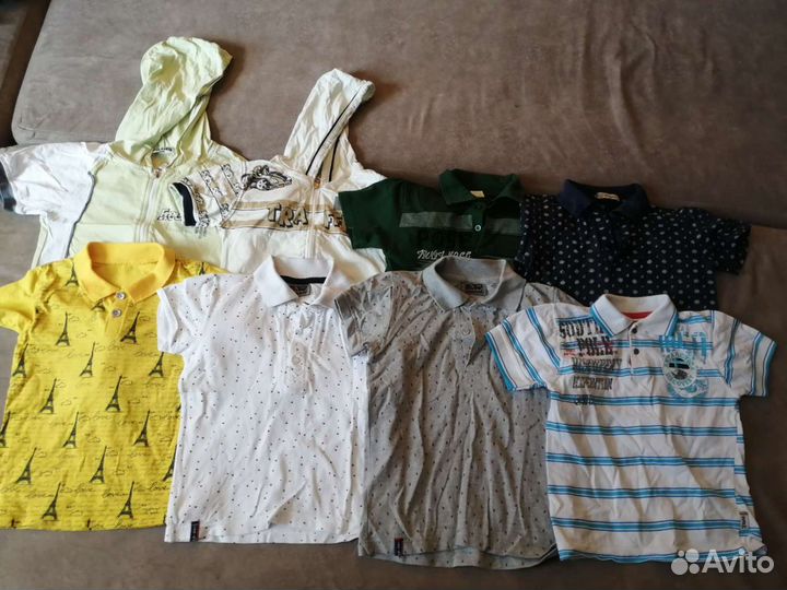 Летние футболки, поло, рубашки, костюмчики