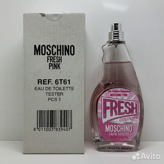 Moschino Pink Fresh Couture 100ml Оригинал Тестер