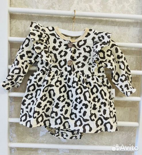 Боди платье на девочку