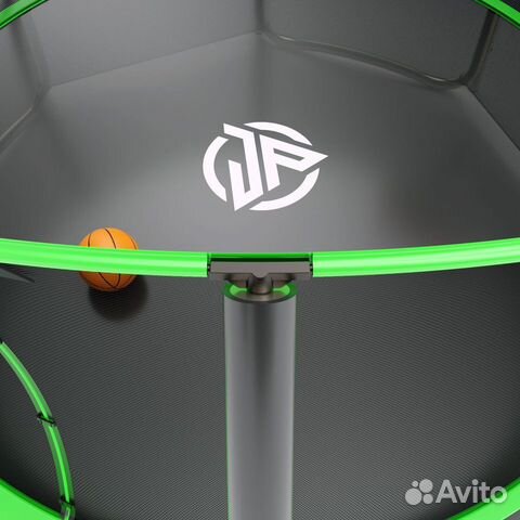 Батут Jump Power 8 ft Pro Inside Basket Green