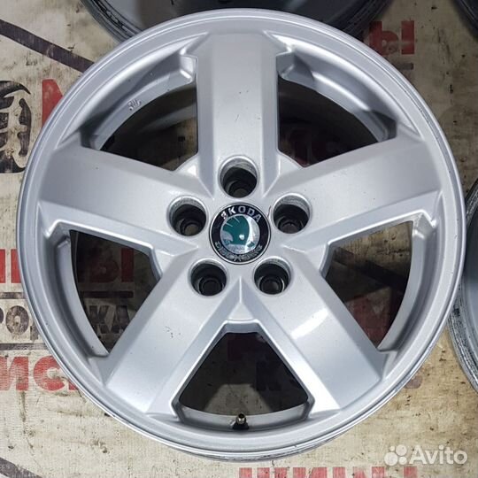 Диски, колеса, литые Shkoda r15; 5x100; цо 57,1