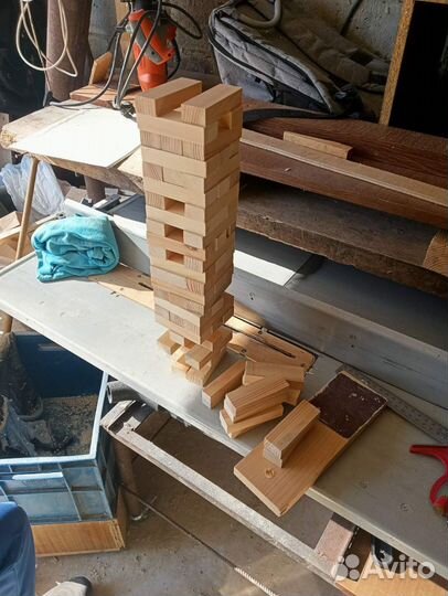 Башенки из дерева