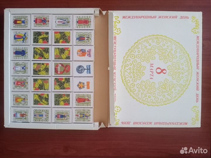 Коллекционный набор спичек СССР