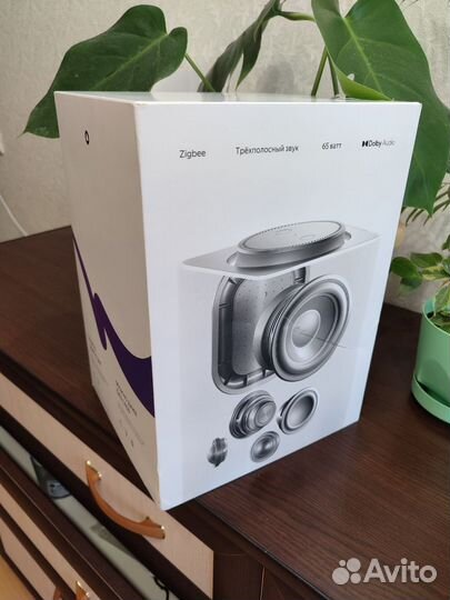 Умная колонка Яндекс Станция Макс 2 Zigbee, чёрная