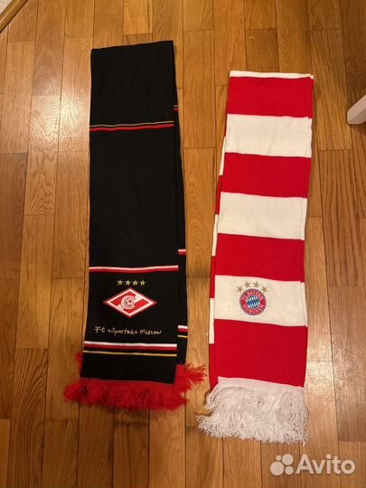 Шарф футболтные Спартак и Бавария Мюнхен