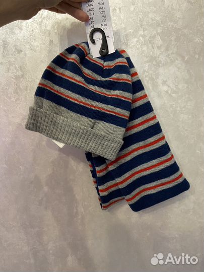 Шарф с шапкой