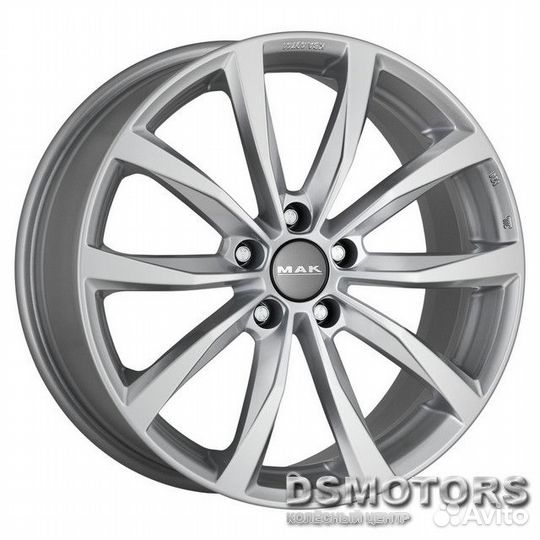 Диски Wolf 7.5/18 5x100 ET48 d56.1 silver