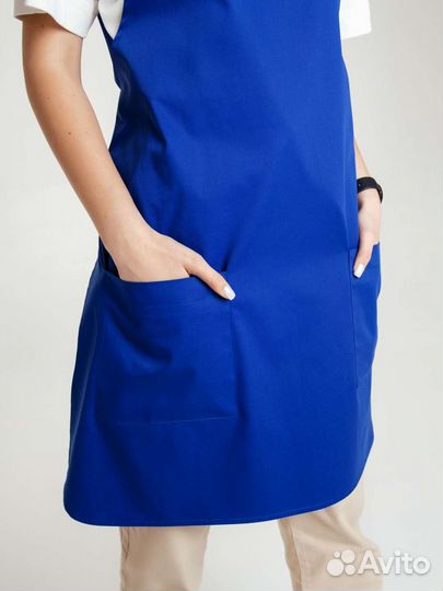 Фартук двойной василек