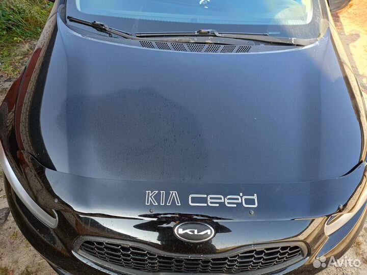 Диффузор капота kia ceed