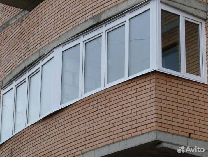 Остекление балконов и лоджий под ключ N3671