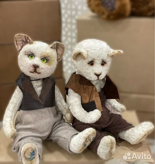 Игрушки ручной работы тедди