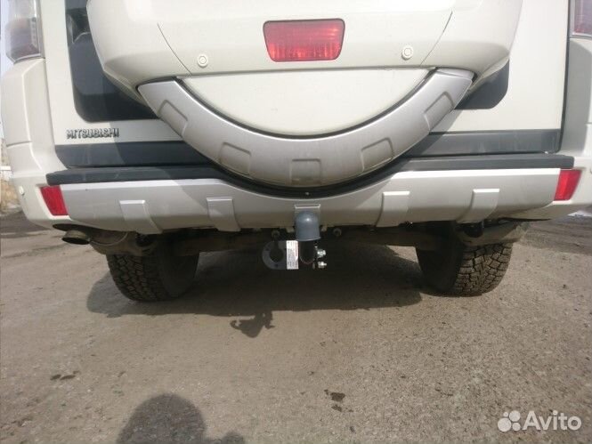 Фаркоп Mitsubishi Pajero 3/4 с 2000 г. (без элек.)