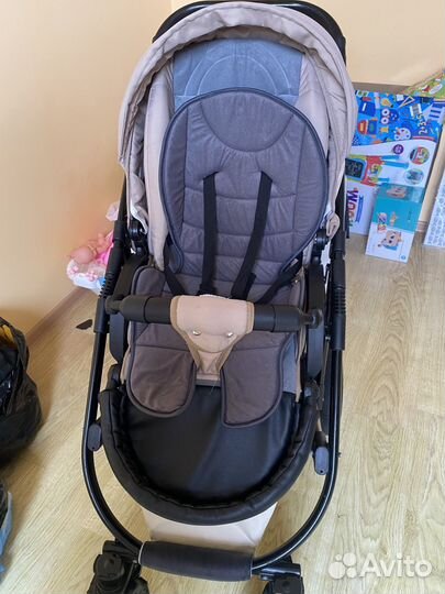 Коляска camarelo 3 в 1