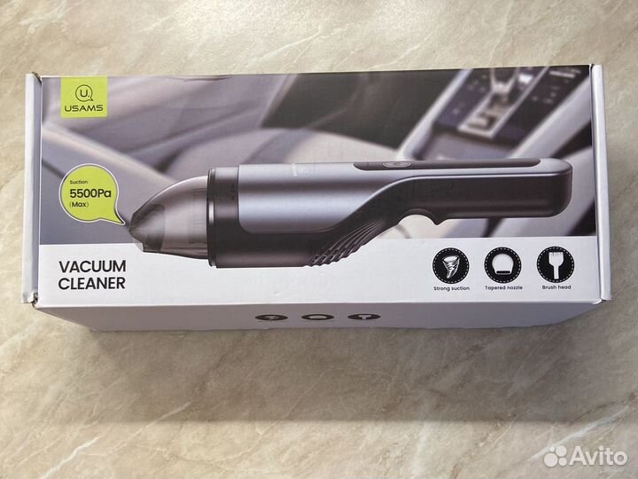 Ручной автомобильный пылесос Usams