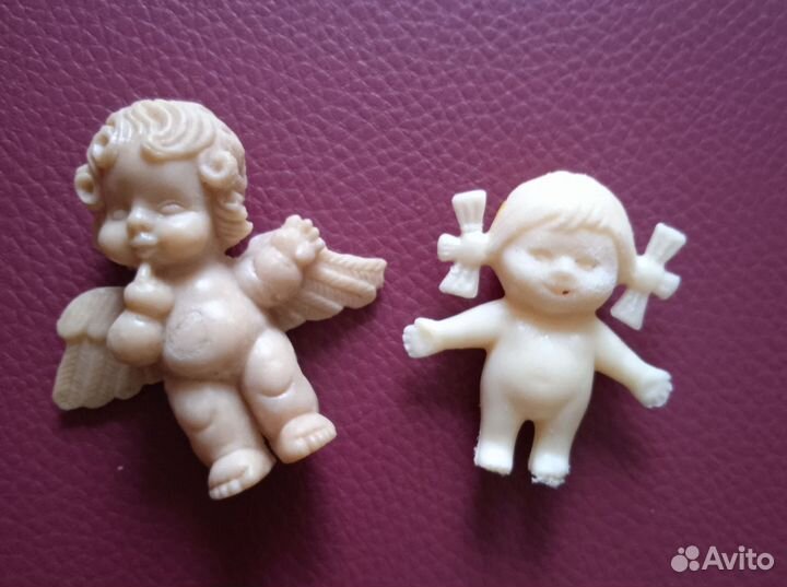 Пупсик ангел СССР в коллекцию машинка