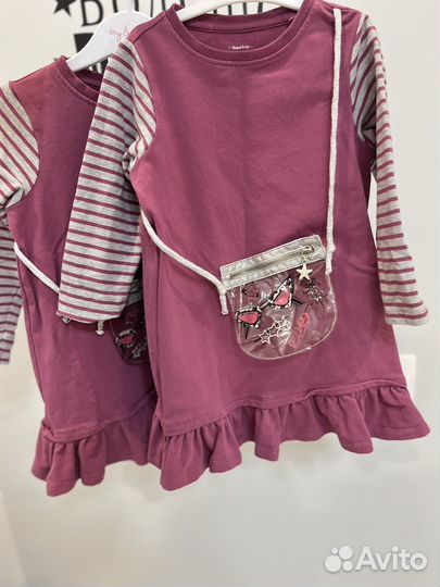 Одежда для двойни девочки 92-98
